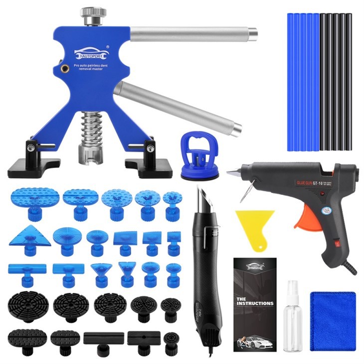 Super Pdr Repair Dent Tool Removal Blue Dent Puller Tab Hail Lifter Body Repair Pdr เครื่องมือสำหรับรถ Dent